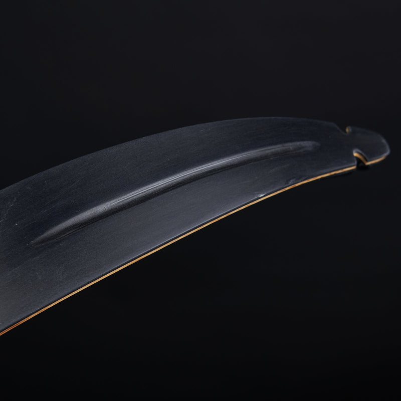 55" Laminated Traditional Recurve Bow 20-50lbs Handmade Archery Bow for Hunting