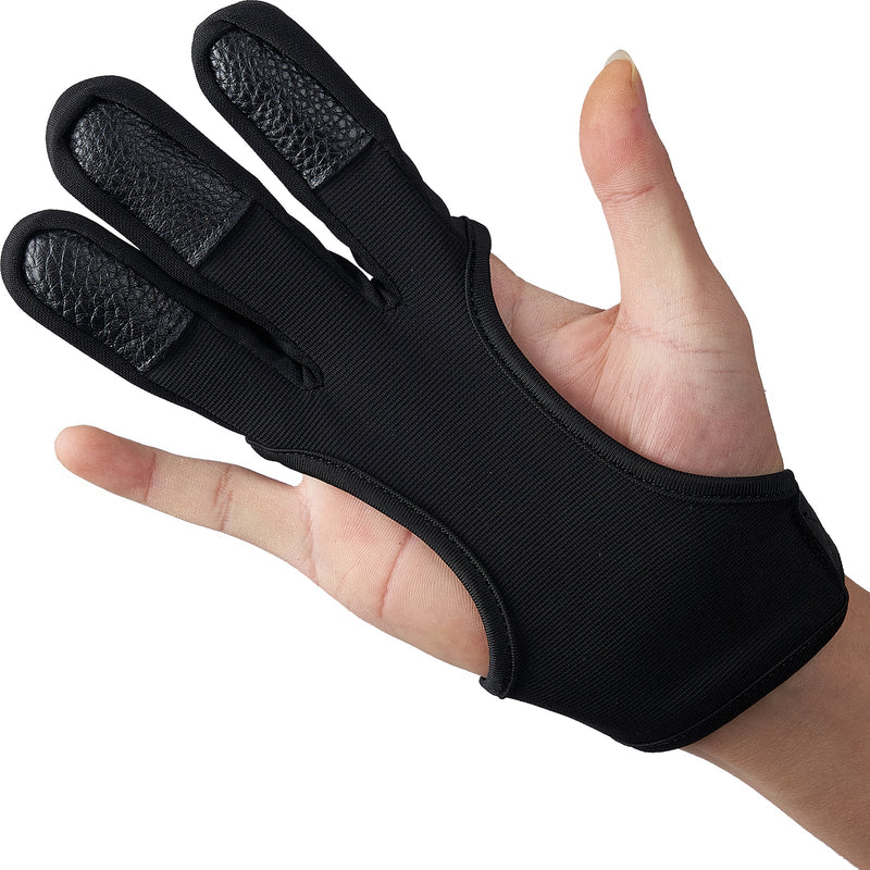 Leather Finger Guard - Open-End