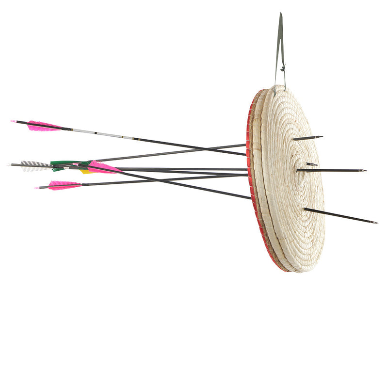 Archery Straw Target 50cm 3 Layer Traditional Bow Arrow Shooting Round Target