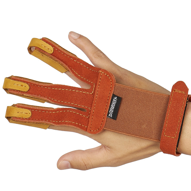Archery Protective Gloves 3-Finger Guard for Left Right Handed Shooter