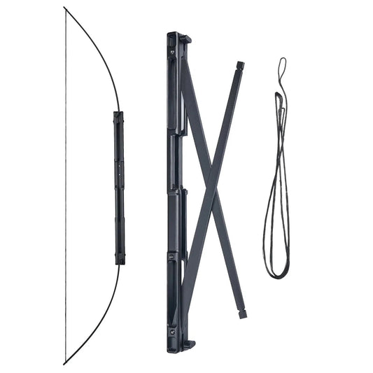 60" Archery Survival Bow CFSB Compact Folding Survival Bow Outdoor Takedown Portable Right Handed Bow 40/60lbs