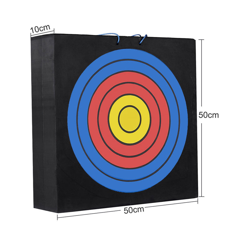 Bowstar EVA Target Block Black Square Build-in Target Face 50x50cm