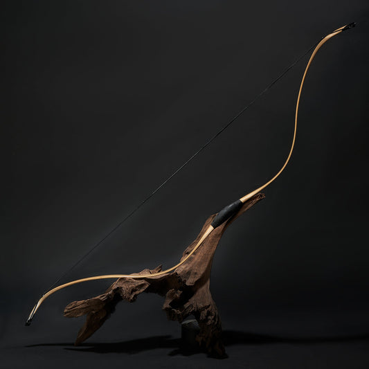 52 Inch Archery Traditional Recurve Bow Wood Laminated Hunting Bow 20-50lbs