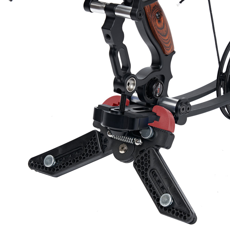 Adjustable Bow Stand Hunting Bow Kick Stand Holder For Compound Bow Accessory