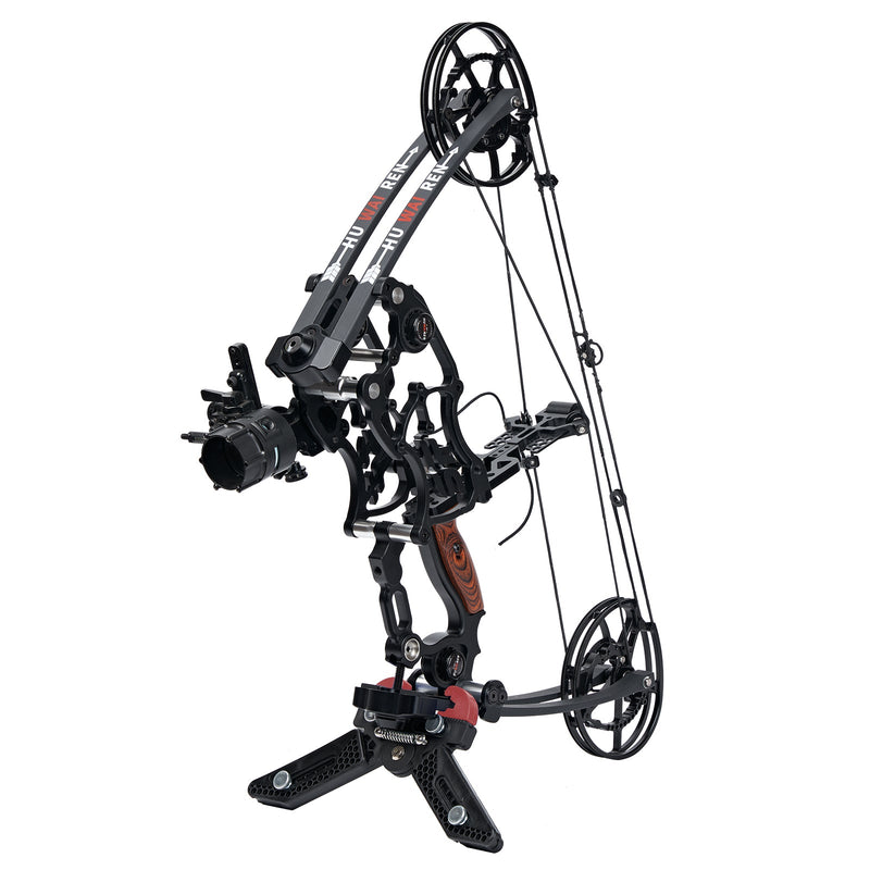 Adjustable Bow Stand Hunting Bow Kick Stand Holder For Compound Bow Accessory