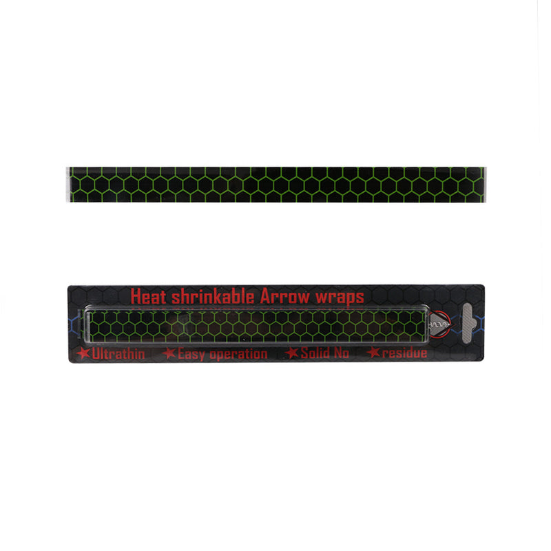 15pcs Archery Arrow Sticker Universal 4-9mm Heat Shrink Arrow Shafts Wraps Sticker