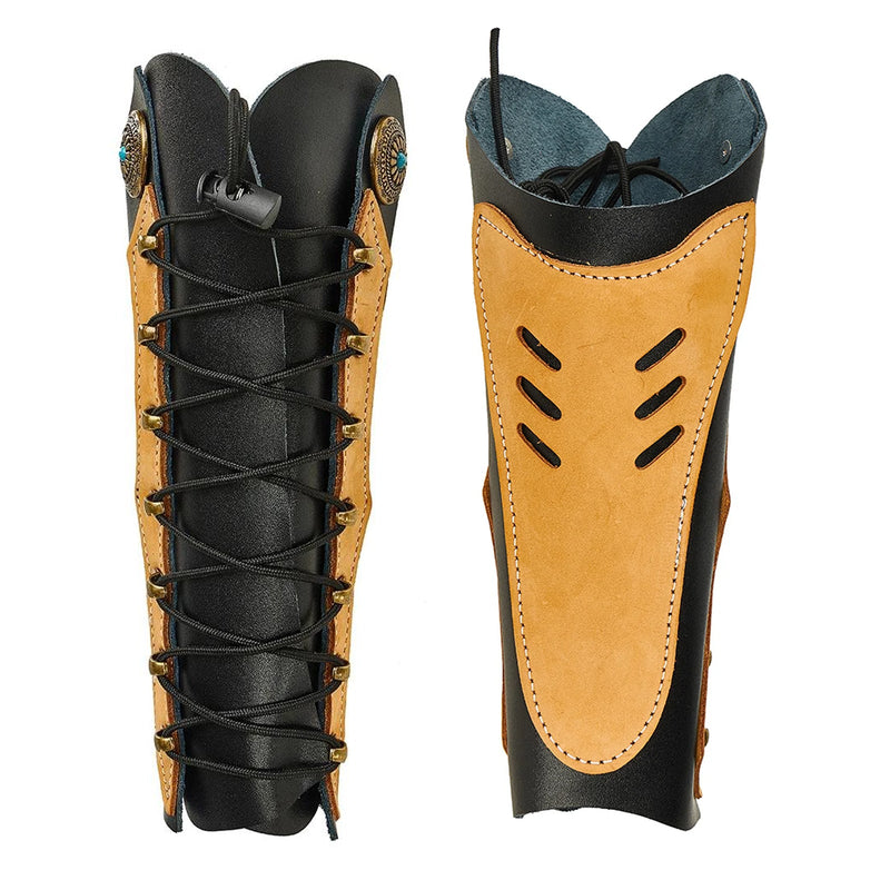 Archery Traditional Arm Guard with Adjustable Straps